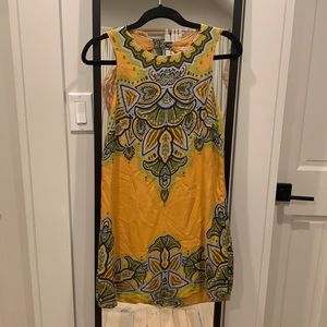 Open back mini dress